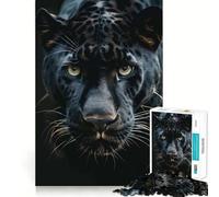 Puzzle Panthère dans la Jungle pour Adolescents, 1000 pièces, renforce la mémoire, soulage la Tension, Bords Lisses, Surprise de Noël (50x75cm)