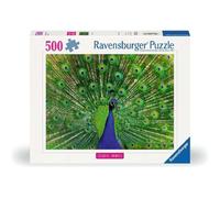 Puzzle - RAVENSBURGER - Paon - 500 pièces - 49x36 cm - Pour adultes à partir de 10 ans