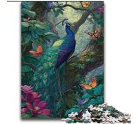 Puzzle Paon de la Jungle 2000 pièces pour Adolescents, Jeux éducatifs, décoration d'intérieur, Cadeau d'anniversaire, décoration Murale (70x100cm)