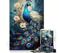 Puzzle Paon Mythique pour Adultes 1000 Pièces Jeu de Détente et d'Éveil Design Design Assemblage (50x75cm)