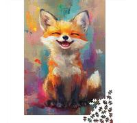 Puzzle Papier 1000 Pièces avec Joyful Fox Art, 70x50cm/1000pcs | Pour le temps libre à la maison : ce puzzle adulte 1000 pièces convient aux amateurs d'images détaillées.