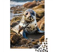 Puzzle Papier 1000 Pièces, Seals Animal, 70x50cm/1000pcs