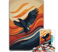 Puzzle Papier pour Adultes Eagle in Flight 1000pcs (38x26cm) | Profitez de cette activité puzzle du w nd le w nd, pour une pause sans écran.
