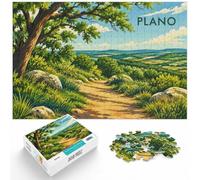 Puzzle Papier pour Adultes Plano Landscape 1000pcs (70x50cm) | Pour les longues séances de puzzle : ce puzzle 1000 pièces adulte se prête aux après-midis tranquilles.