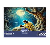 Puzzle Papier Recy dulte 1000 Pièces Jésus Arbre Gethsémani Jeu Famille Difficile Extrême Stimulant 38x26cm