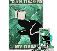 Puzzle Papier Your Butt Napkins My Dear 1000pcs (52x38cm) avec Motif | Choisissez ce passe-temps relaxant en intérieur les dimanches au calme, pour rester concentré.