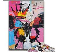 Puzzle Papillon de Style Basquiat 2000 pièces pour Adolescents et Adultes Un Jeu Stimulant, idéal comme Cadeau pour Toute la Famille (70x100cm)