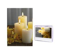 Puzzle papillon jaune avec bougies blanches pour adultes de 1 000 pièces, puzzle en bois à partir de photos, puzzles stimulants parfaits pour les soirées de jeux, décoration de la maison, cadeau pour