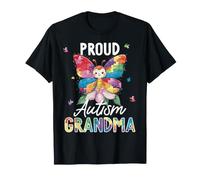 Puzzle Papillon Sensibilisation à l'Autisme fière Grand-mère T-Shirt