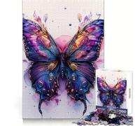 Puzzle Papillon Spatial 1000 pièces pour Adolescents, Jeu de logique, Divertissement Relaxant, découpe précise, Cadeau Artistique (38x26cm)