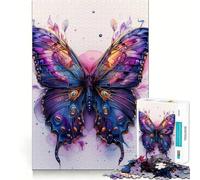 Puzzle Papillon Spatial 1000 pièces pour Adolescents, Jeu de logique, Divertissement Relaxant, découpe précise, Cadeau Artistique (38x26cm)