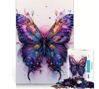 Puzzle Papillon Spatial 1000 pièces pour Adultes, Jeu d'entraînement cérébral, Image Douce et relaxante Assembler, Joli Cadeau (50x75cm)