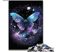 Puzzle Papillons colorés 1000 pièces pour Adultes, Jeu Stimulant, idéal comme Cadeau pour Toute la Famille (26x38cm)