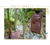 Puzzle · par Le Sentier Heinrich Heine à Travers la vallée de l'Ilse | jusqu'aux chutes de l'Ilse · Les chutes de l'Ilse près… · 1000 pièces · Format assemblé 64 × 48 cm · CALVENDO Puzzle