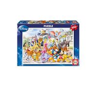 Puzzle Parade Des Heros Disney 200 Pieces - Enfant - Educa 101 Dalmtatiens - Aladdin - Belle Et Clochard -