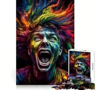 Puzzle Paranoia 1000 pièces pour Adultes, Jeu de logique, détente et Divertissement, Design Original, Cadeau de Noël (38x52cm)