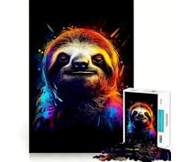 Puzzle Paresseux Incroyable de 1000 pièces pour Adolescents Jeu de mémoire et de Concentration Qualité Professionnelle Activité de Groupe relaxante en intérieur (50x75cm)