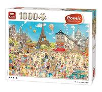 Puzzle Paris Dessin animé BD 1000 pièces