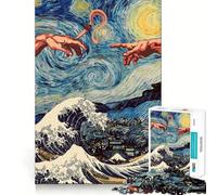 Puzzle Pas de Jugement pour Adultes, 1000 pièces, Jeu de logique et de raisonnement, Anti-anxiété, découpe précise, Cadeau élégant (50x75cm)