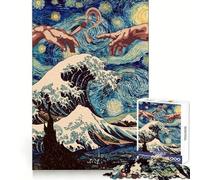 Puzzle Pass Joint Nuit étoilée, difficulté Difficile, 1000 pièces, Think Toy, Plaisir paisible, découpe Nette, Belle œuvre d'art (50x75cm)