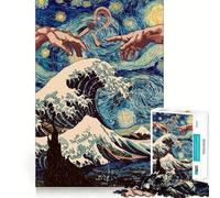 Puzzle Pass Joint Nuit étoilée pour Adolescents, 1000 pièces, Jeu Mental, Loisirs, Divertissement, découpe de qualité supérieure, Cadeau attentionné (38x26cm)
