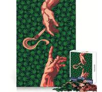 Puzzle Pass Joints Hands of God pour Adultes, 1000 pièces, Jouet de réflexion, soulagement de l'anxiété, Bords précis, Cadeau attentionné (50x75cm)