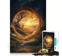 Puzzle Passage Secret pour Adultes, 1000 pièces, renforce la mémoire, se détend et s'amuse, qualité supérieure, pour Les fêtes (38x52cm)