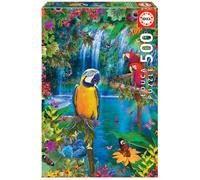 Puzzle Passion Educa Puzzle Oiseaux Terres Tropicales (500 Pi?ces)