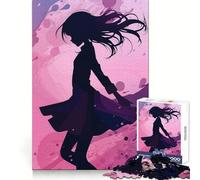 Puzzle Pastell Dancer pour Adolescents, 1000 pièces, Jeu Intelligent, à Assembler en Famille, Motif à Choisir, Cadeau du Père Noël (50x75cm)