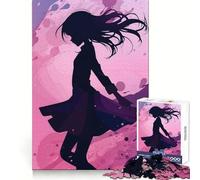 Puzzle Pastell Dancer pour Adolescents, 1000 pièces, renforce Les Souvenirs, Passe Un Moment paisible, qualité supérieure, Cadeau Classique (38x52cm)