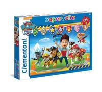 Clementoni - 27945 - Supercolor - Pat'Patrouille - 104 Pièces - Puzzle du Dessin Animé - Jeu de Création et Logique pour Enfants à partir de 6 Ans et Plus