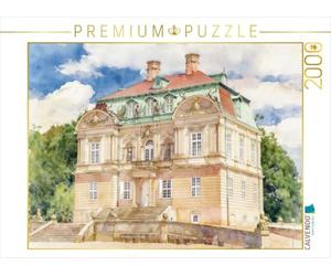 Puzzle · Pavillon de Chasse de l'Ermitage | Château baroque de Dyrehaven, près de Copenhague · 2000 pièces · Format assemblé 90 × 67 cm · CALVENDO Puzzle