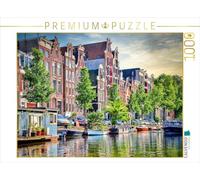 Puzzle · Pays-Bas, Amsterdam | 1000 pièces · Format assemblé 64 × 48 cm · CALVENDO Puzzle