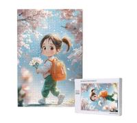 Puzzle Paysage 4000 Pièces Adultes, Puzzles Classiques Art Fille avec Boîte d'emballage et Photos de Référence, Relaxation/Soulagement du Stress/Jeux Amusants, DIY Creatif Cadeau pour Femme 2T-1944