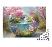 Puzzle Paysage Beauté en Bouteille - Jeu éducatif Amusant et Stimulant pour Hommes et Femmes, idéal comme Cadeau - 1000 pièces (75 x 50 cm)