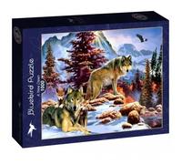 Puzzle paysage de loups - 1000 pièces