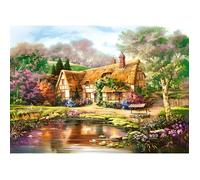 Puzzle paysage et nature - CASTORLAND - Twilight at Woodgreen Pond - 3000 pièces - Adulte 15+