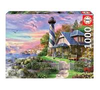 Puzzle Paysage et Nature - EDUCA - Phare A Rock Bay - 1000 pièces - Adulte