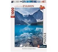 Puzzle paysage et nature - Nathan - Massif des montagnes bleues - 1000 pièces - Mixte