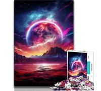 Puzzle Paysage Fantastique 1000 pièces, Jeu Stimulant et Jeu Familial idéal comme Cadeau pour Toute la Famille 50x75cm