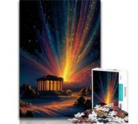 Puzzle Paysage Fantastique 1000 Pièces pour Adultes et Adolescents, Anti-Stress, Défi Difficile à Offrir en Cadeau à Toute la Famille (50x75cm)