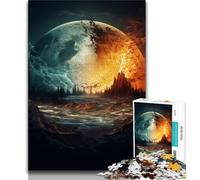 Puzzle Paysage Fantastique 1000 pièces pour Adultes et Adolescents, Jouets éducatifs, Jeux familiaux, Cadeaux d'anniversaire (50x75cm)
