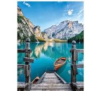 Puzzle Paysage - Le Lac De Braies 500 Pieces - Clementoni