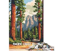 Puzzle Paysage Pacific Crest Trail 500 pièces pour Adultes (52 x 38 cm)