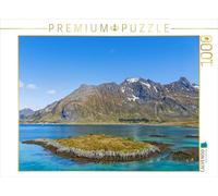 Puzzle · Paysage près de Fredvang, Lofoten | 1000 pièces · Format assemblé 64 × 48 cm · CALVENDO Puzzle