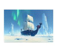 Puzzle Paysage, Puzzle 5000 Pièces Adultes, Puzzles 5000 Pièces Bateau, Puzzles Bois de Qualité Supérieure avec Une Boîte d'Emballage Exquise, pour Décoration Murale, Cadeau Femme, Cadeau Homme, -3966