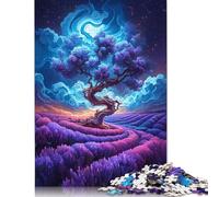 Puzzle Paysage Spirit Blossom, Stimulant et Stimulant, en Carton 100% recyclé, pour Adultes et Enfants, Cadeaux de Noël, 1 000 pièces (75 x 50 cm)