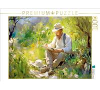 Puzzle · Peindre en Plein air | Peinture impressionniste · 1000 pièces · Format assemblé 64 × 48 cm · CALVENDO Puzzle