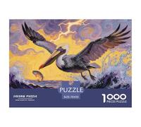 Puzzle Pélican Composé De 1000 Pièces pour Adultes,Orage Un Jeu De Dexérité Très Difficile Puzzle Éducatif Aux Défis 70x50cm/1000pcs