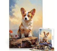Puzzle Pembroke Welsh Corgi pour Adultes 1000 pièces Logic Boost Toy Group Joy Premium Edge Bday Surprise (50x75cm)